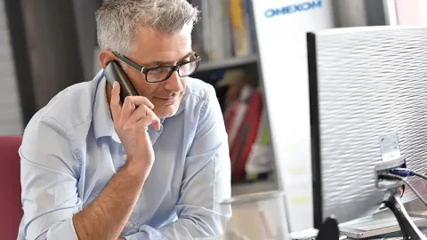 24-Stunden-Hotline Omexom Mobile Power